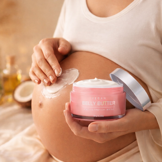 Helps Prevent Stretch Marks During Pregnancy